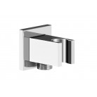 A5B0850C00 Aqua Roca - Хромиран Извод за Вода Square 1*2 с Държач за Душ Слушалка